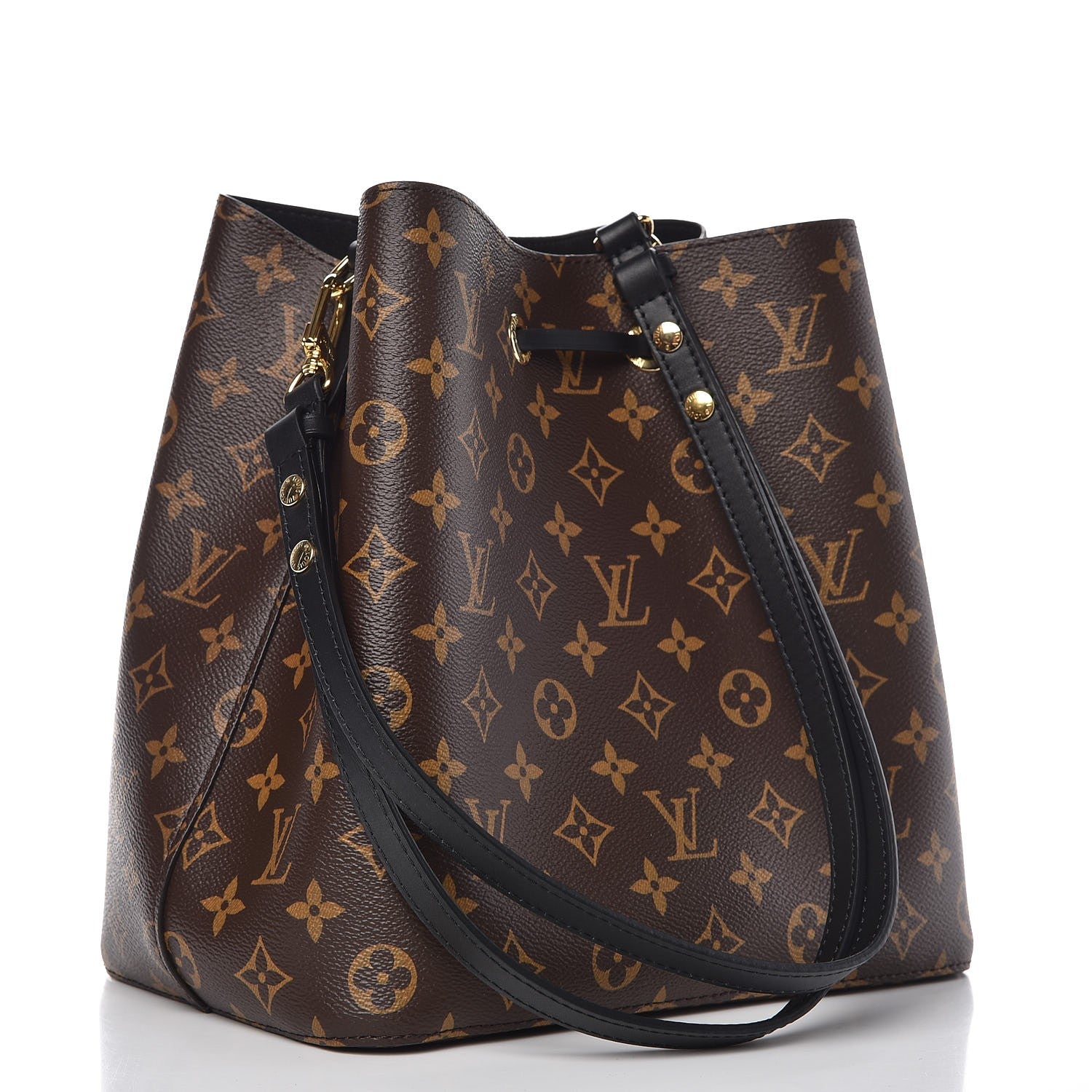 Louis Vuitton Monogram Neonoe MM Black 3 of 8