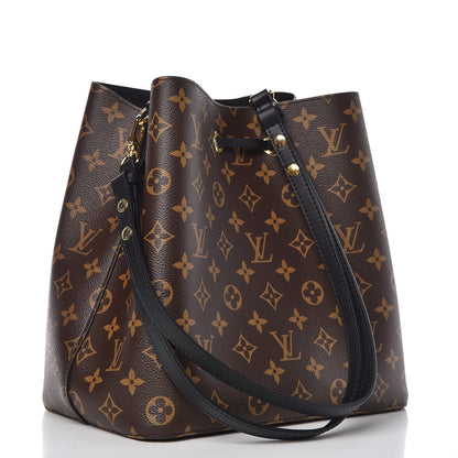 Louis Vuitton Monogram Neonoe MM Black 3 of 8