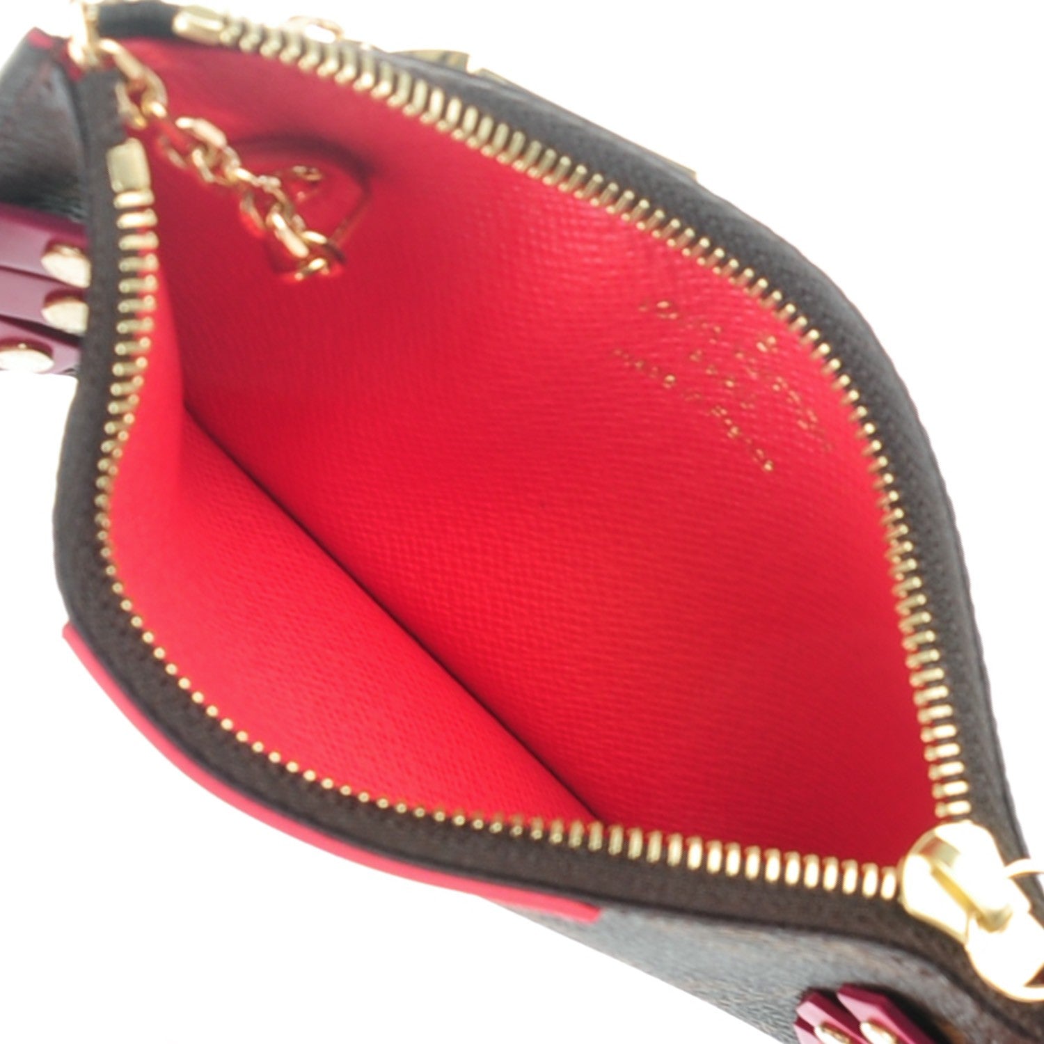 Louis Vuitton Monogram Totem Key Pouch Flamingo 5 of 7