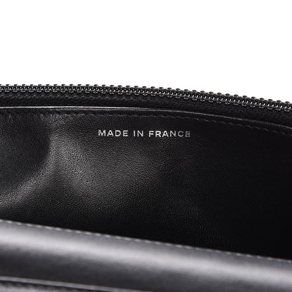 Chanel Jersey Quilted Reissue Wallet On Chain WOC Black 6 of 7