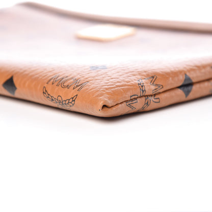 MCM Visetos Mini Pouch Cognac 11 of 17