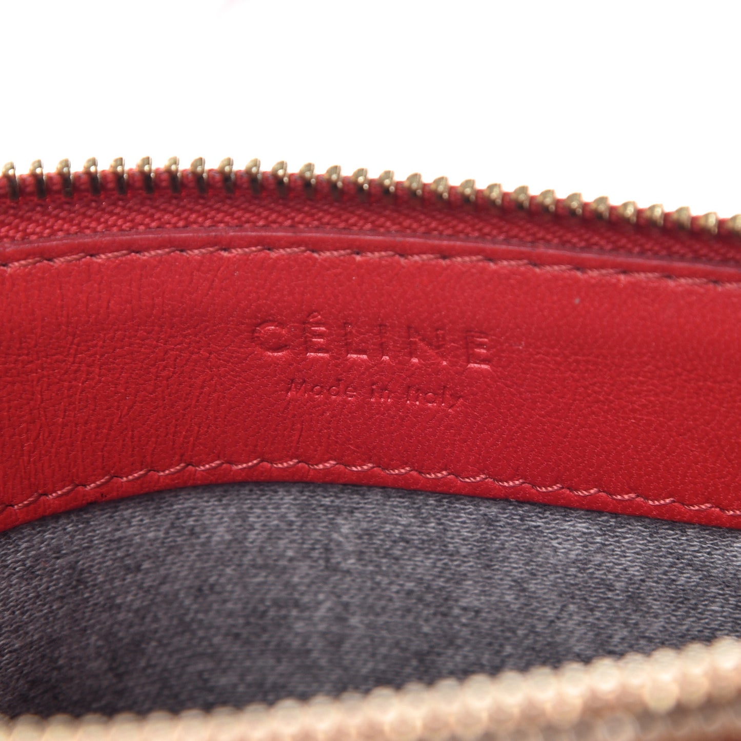 Lambskin Small Trio Crossbody Bag Red