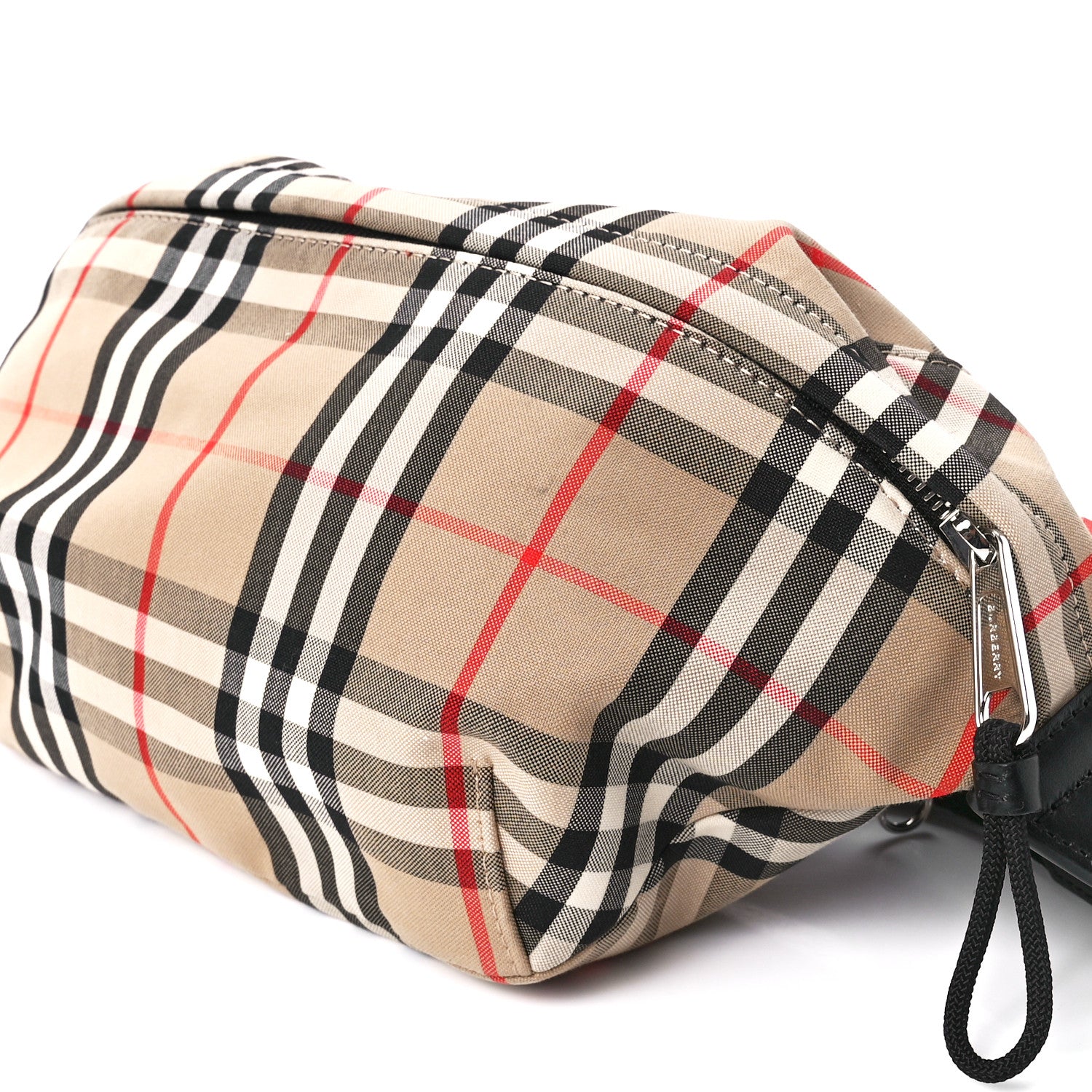 Burberry Nylon Vintage Check Medium Sonny Bum Bag Archive Beige Black 11 of 11