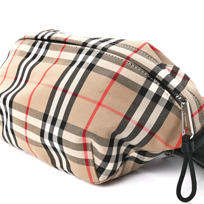 Burberry Nylon Vintage Check Medium Sonny Bum Bag Archive Beige Black 11 of 11