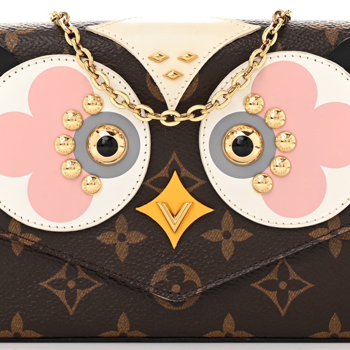 Monogram Lovely Birds Pochette Felicie Chain Wallet