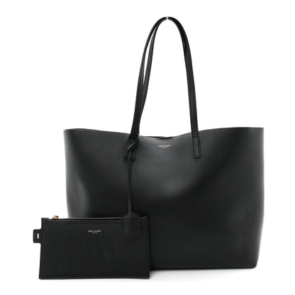 Saint Laurent Calfskin Large Shopping Tote Black 3 of 11