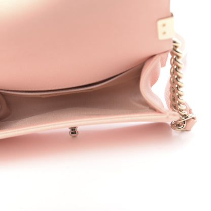 Chanel Caviar Quilted Small Boy Flap Light Pink 5 of 10