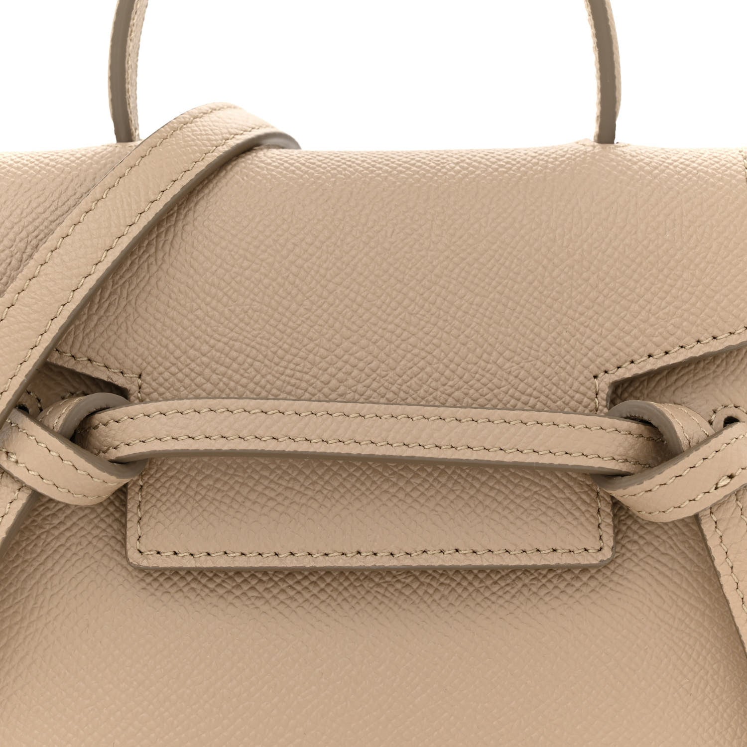 Celine Grained Calfskin Pico Belt Bag Light Taupe 8 of 11