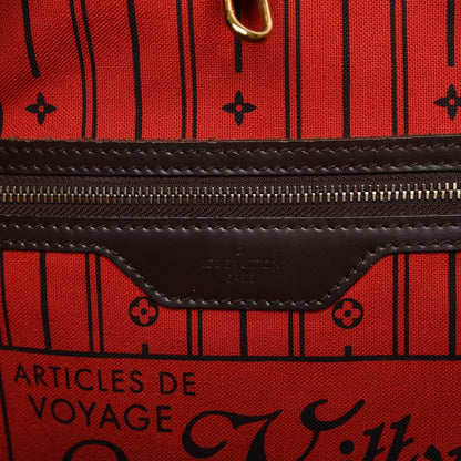 Louis Vuitton Damier Ebene Neverfull MM 6 of 16