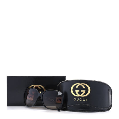Gucci Acetate Oversize Square Frame Sunglasses GG3170 Black 7 of 7