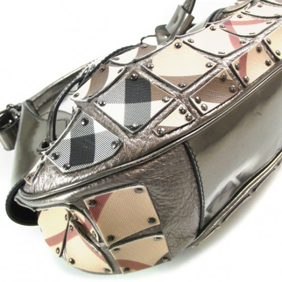 Burberry Prorsum Super Nova Warrior Studded Hobo Metallic 5 of 11