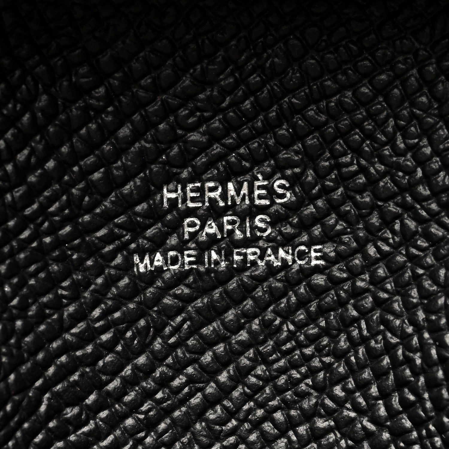 Hermes Epsom Bastia Coin Purse Black 6 of 7