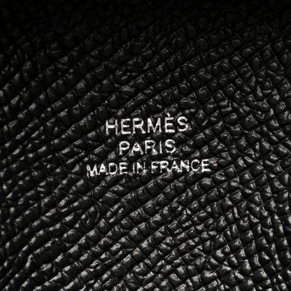 Hermes Epsom Bastia Coin Purse Black 6 of 7