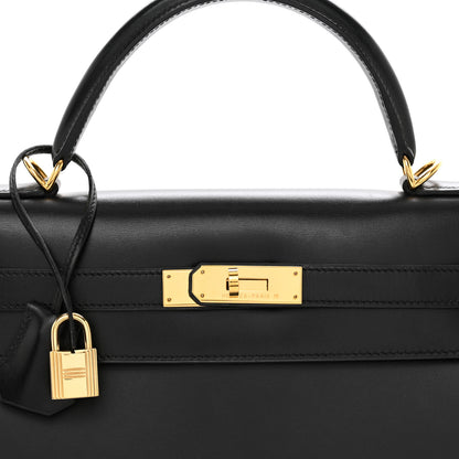 Hermes Box Kelly Sellier 32 Black 8 of 11