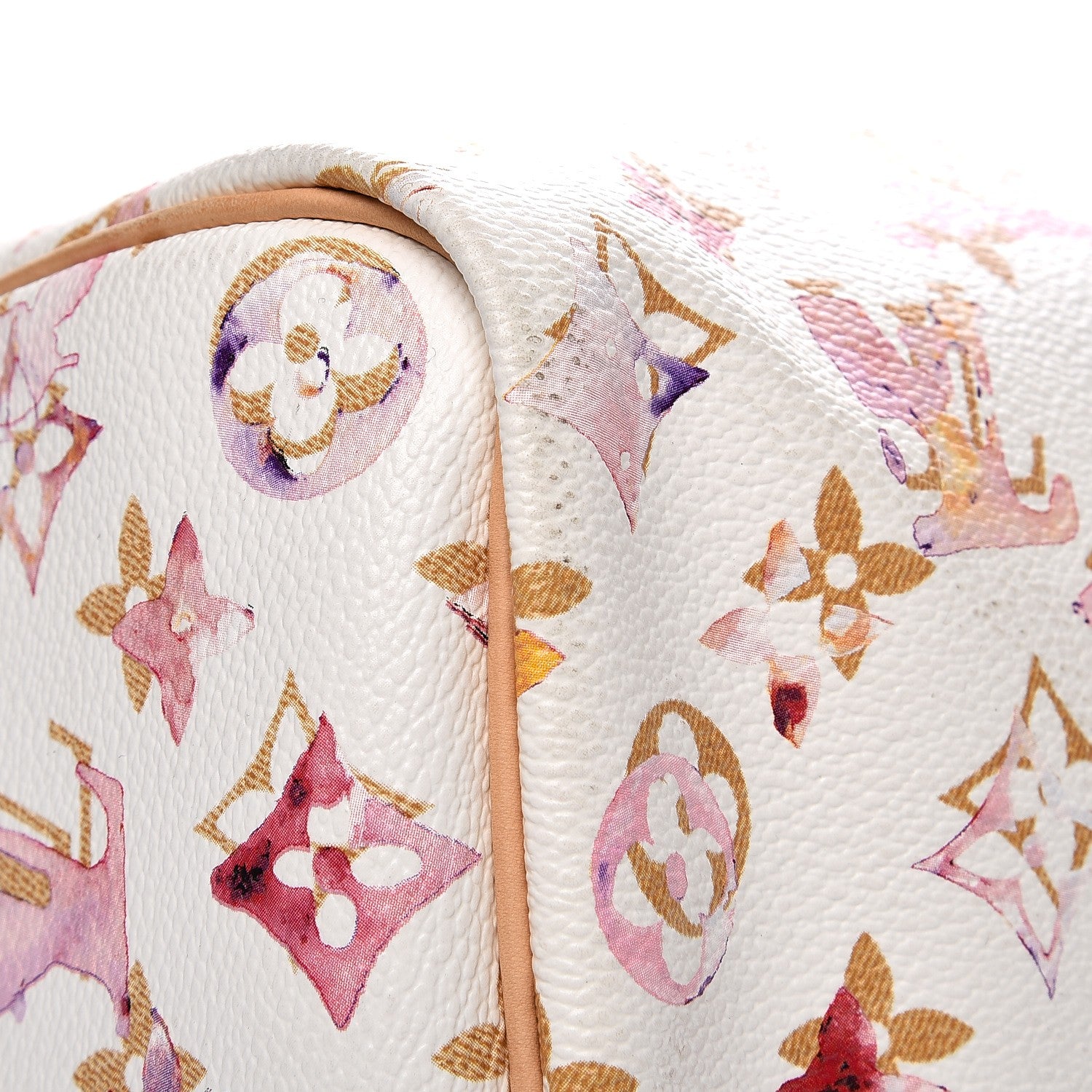 Louis Vuitton Watercolor Aquarelle Speedy 35 White 10 of 13