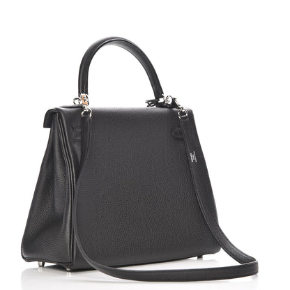 Hermes Togo Kelly Retourne 28 Black 4 of 26