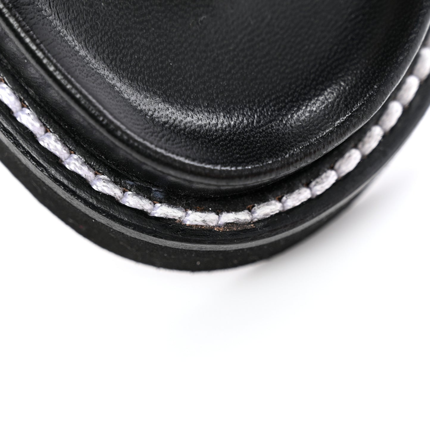 Calfskin Embossed Monogram Sunset Flat Comfort Mule 36 Black