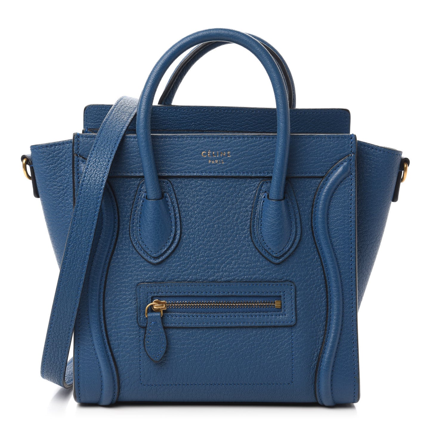 Goatskin Nano Luggage Sea