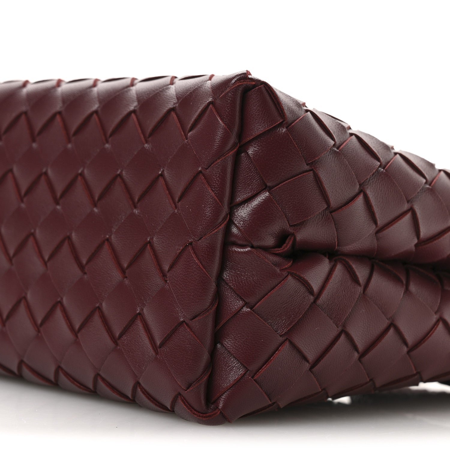 Bottega Veneta Nappa Intrecciato Small Andiamo Shoulder Bag Barolo 8 of 9