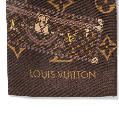 Louis Vuitton Silk Monogram Trunks Bandeau 3 of 5
