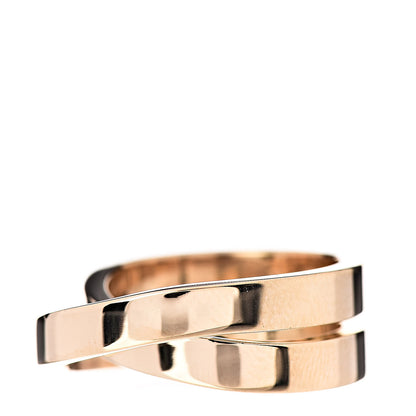 Cartier 18K Yellow Gold 9mm Paris Nouvelle Vague Ring 55 7.25 3 of 5