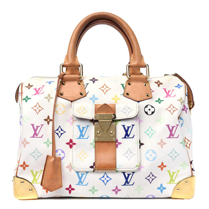 Louis Vuitton Monogram Multicolor Speedy 30 White 1 of 27