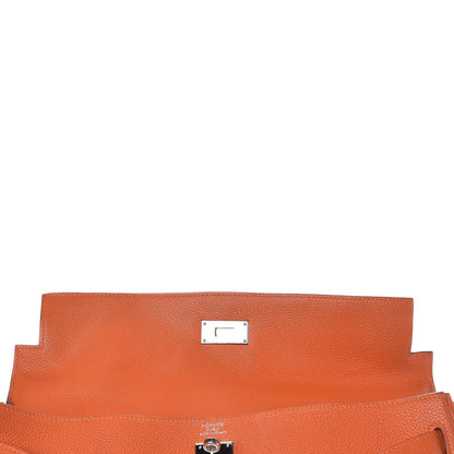 Hermes Togo Kelly Retourne 40 Orange 7 of 42