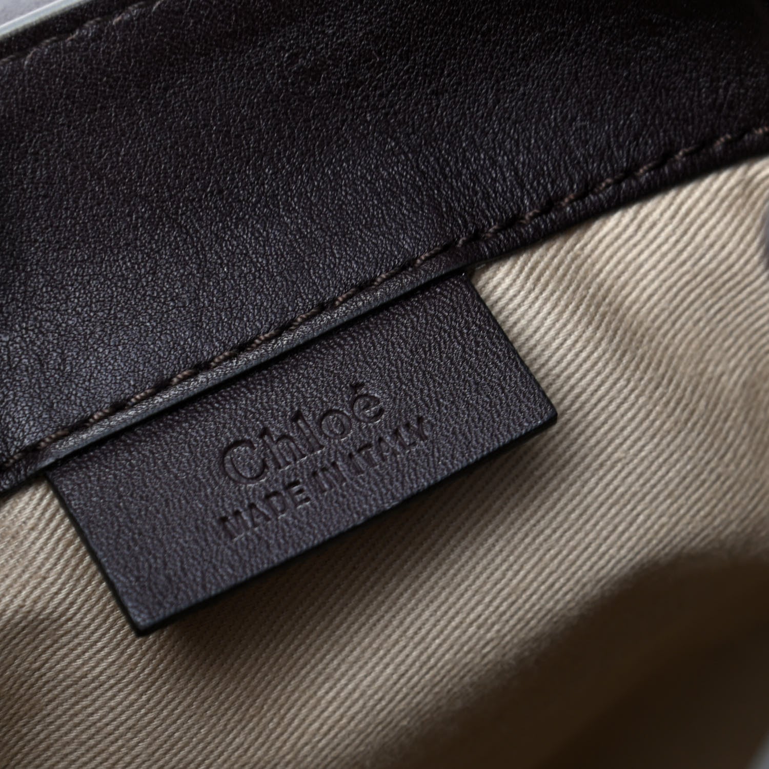 Chloe Suede Calfskin Mini Faye Backpack Carbon Brown 8 of 9