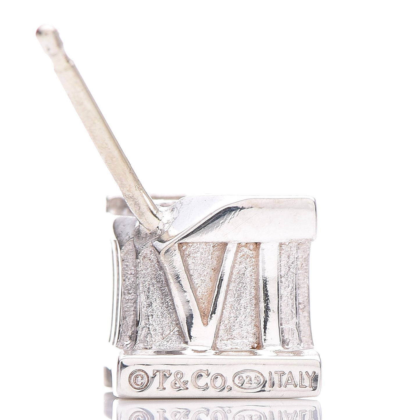 Sterling Silver Atlas Cube Earrings