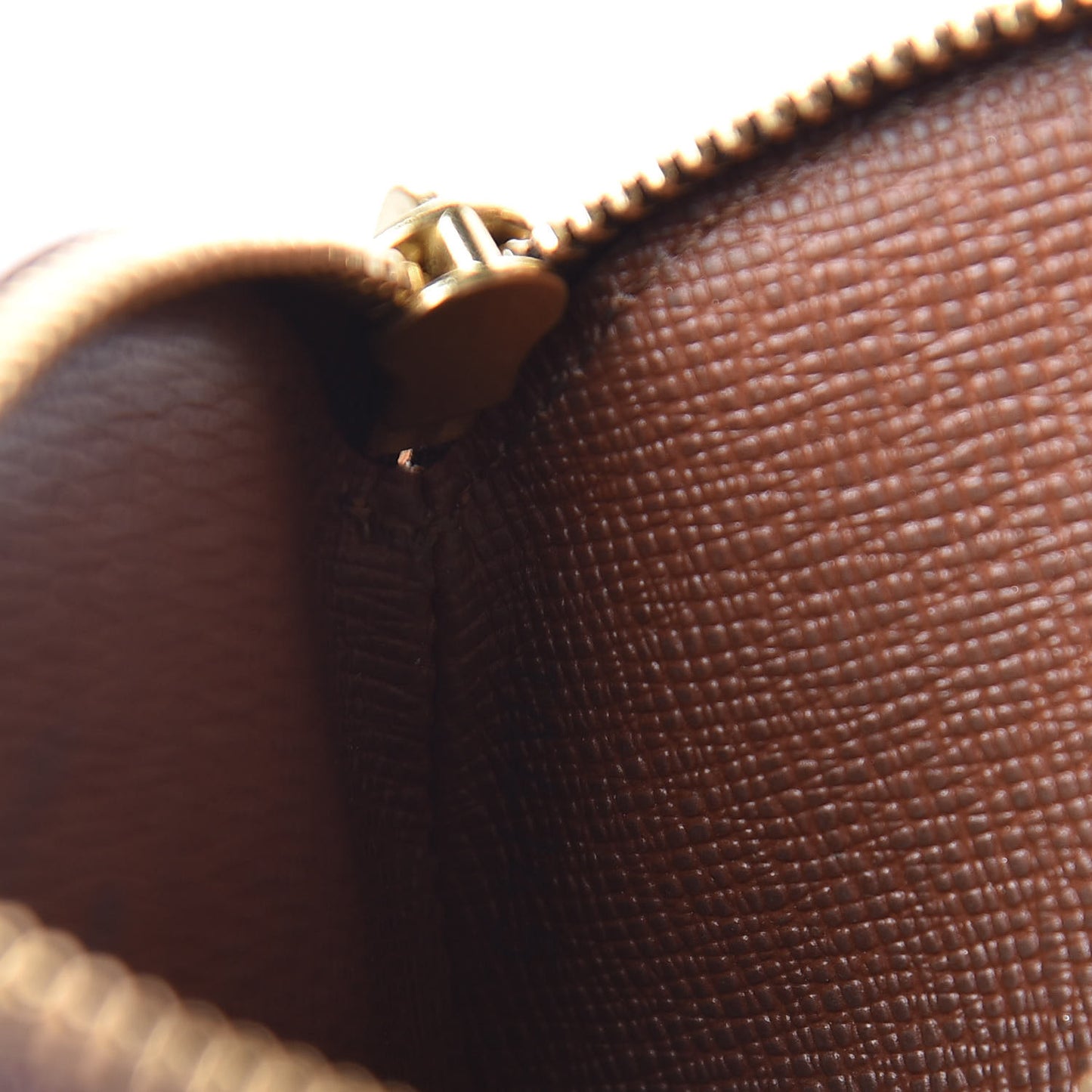 Monogram Round Coin Purse
