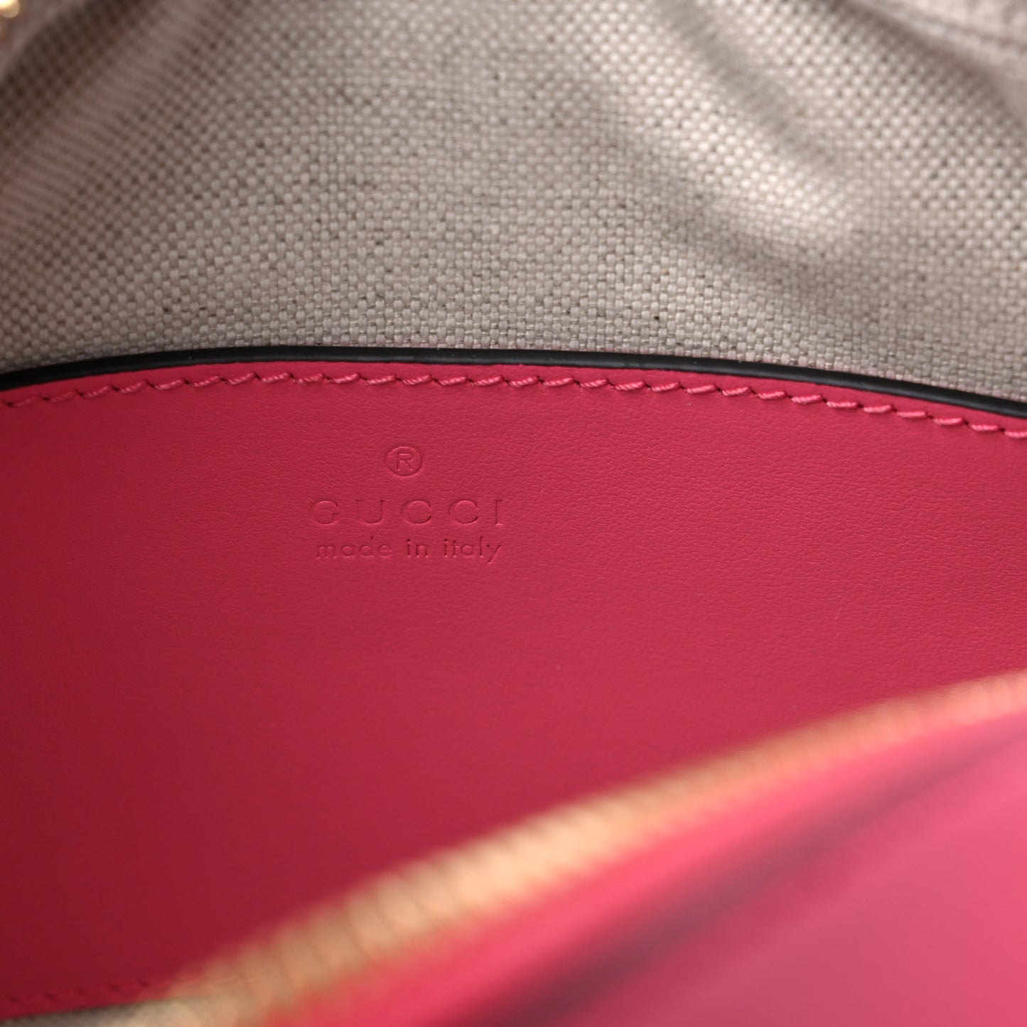 Calfskin GG Matelasse Small Shoulder Bag Rhodamine Pink Natural