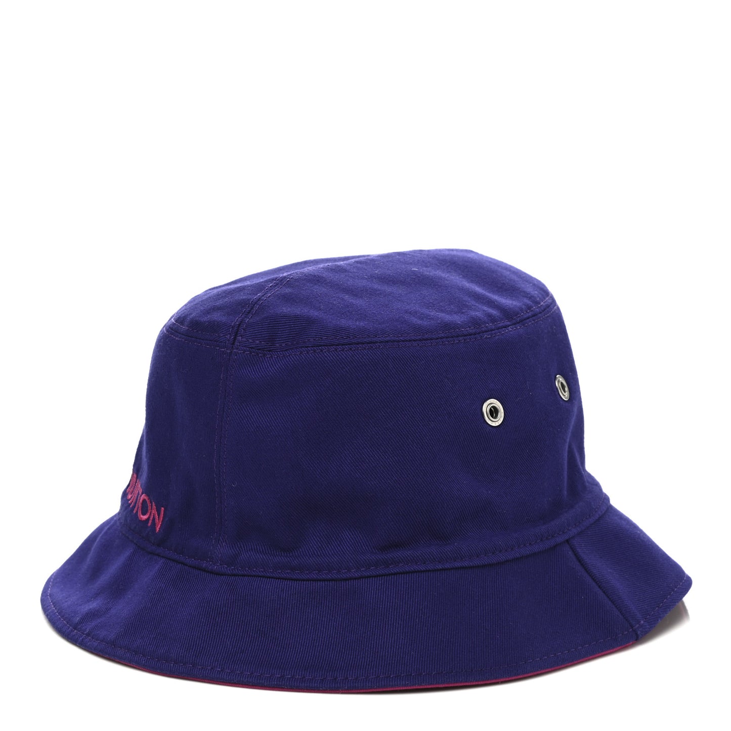 Monogram Illusion Reversible Bucket Hat M Pink Purple