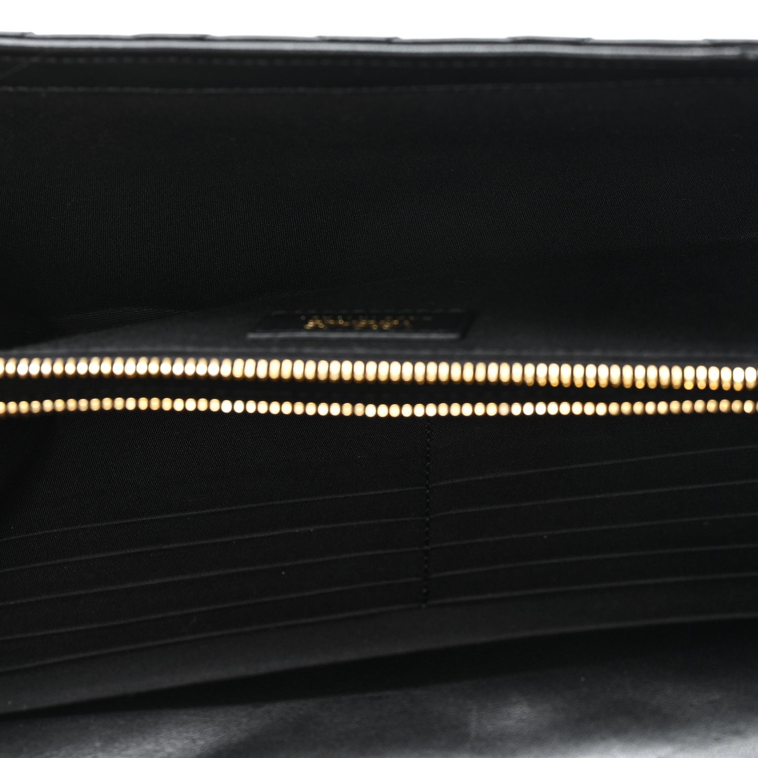 Versace Lambskin Quilted Medusa Wallet On Chain Crossbody Black 5 of 9