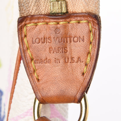 Louis Vuitton Monogram Multicolor Pochette Accessories White 6 of 6