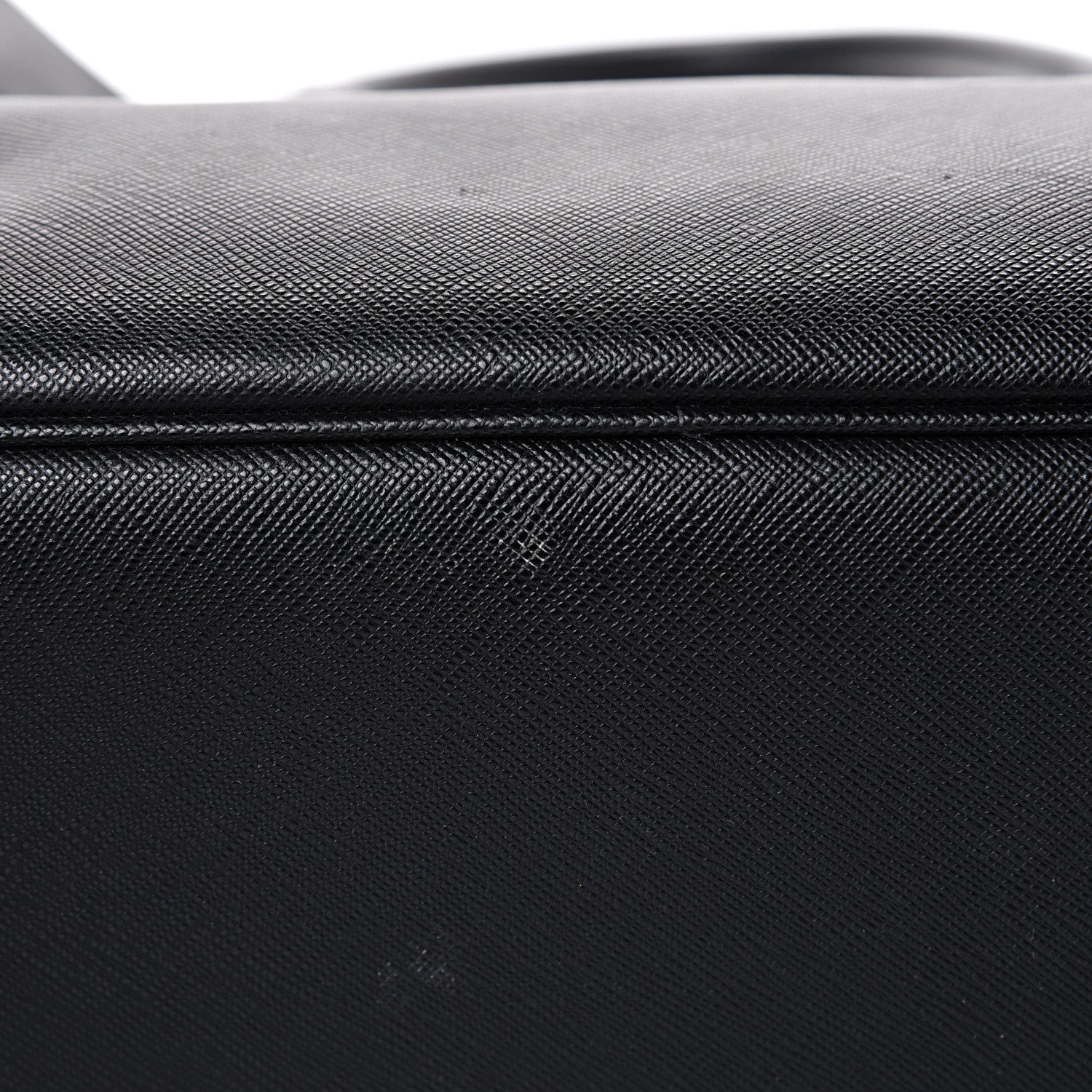 Prada Saffiano Lux Large Tote Black 12 of 15