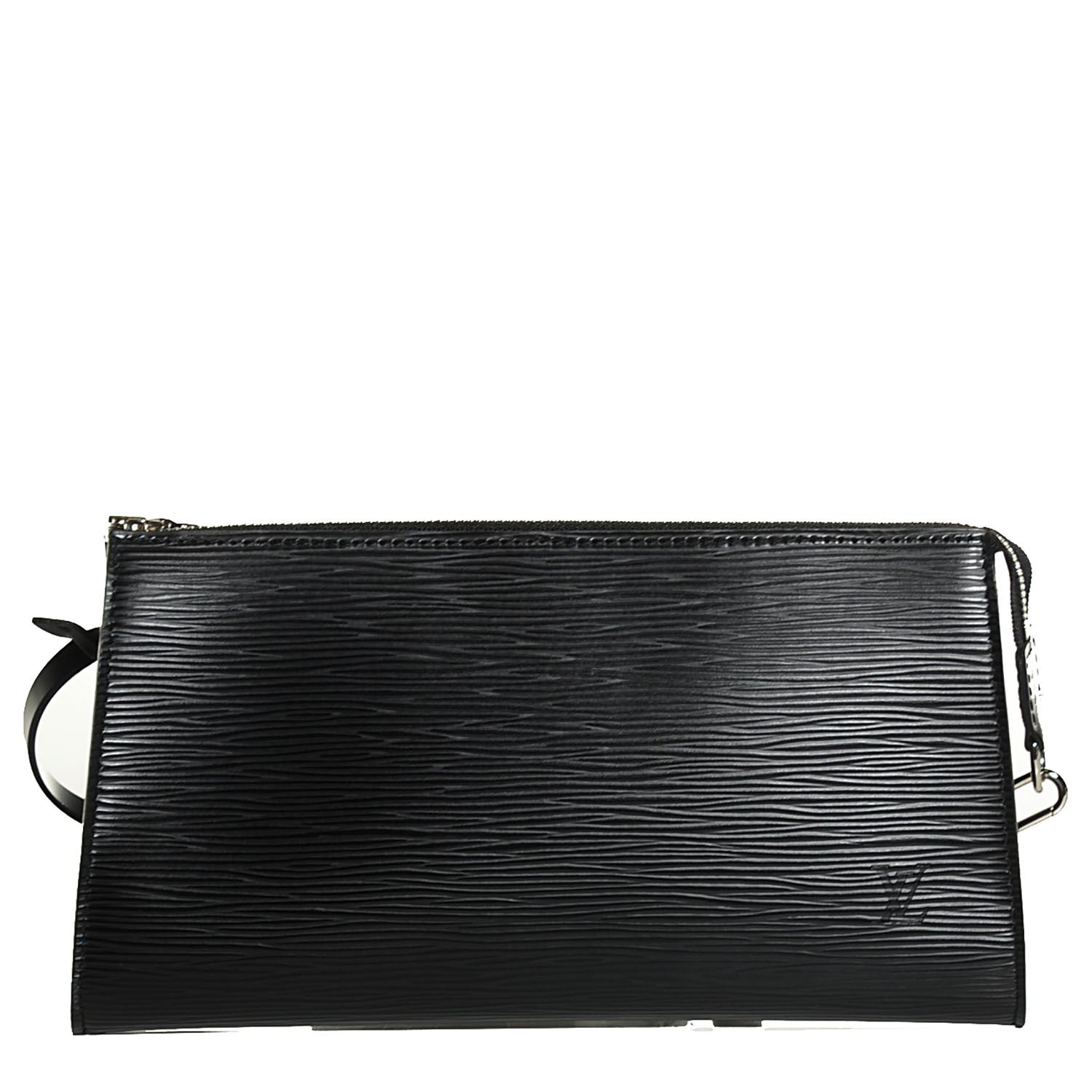 Louis Vuitton Epi Pochette Accessories 24 Black 1 of 7
