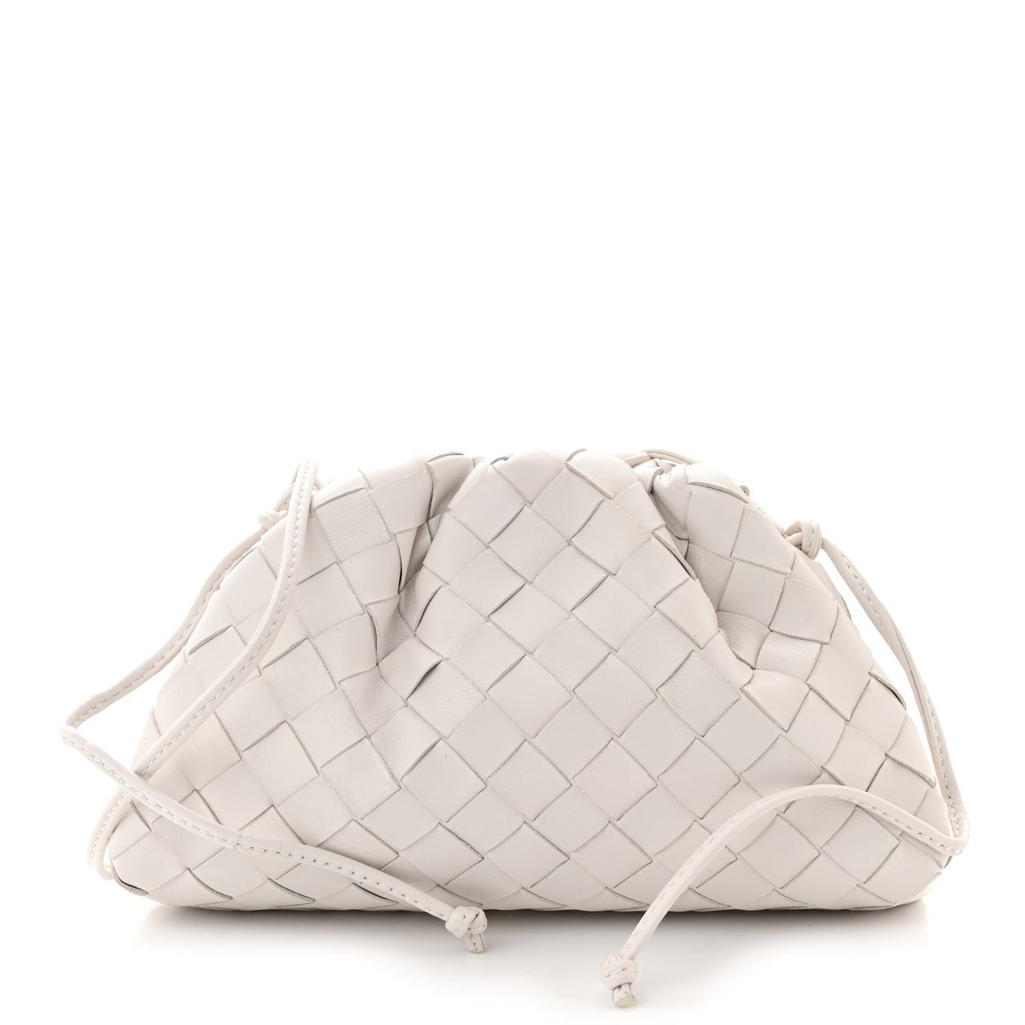 Nappa Intrecciato The Mini Pouch Chalk