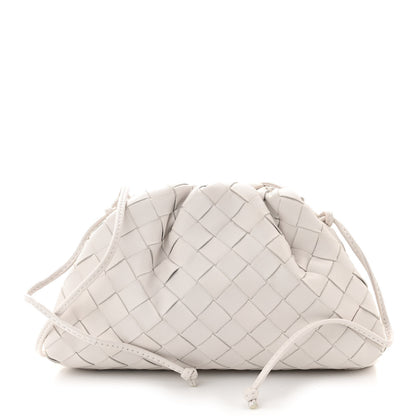 Bottega Veneta Nappa Intrecciato The Mini Pouch Chalk 1 of 10