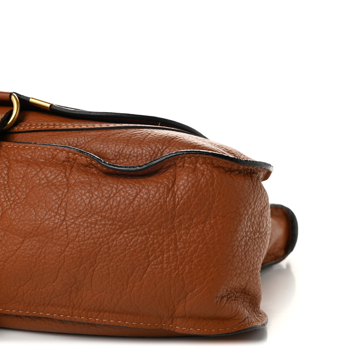 Chloe Calfskin Medium Marcie Satchel Tan 10 of 10