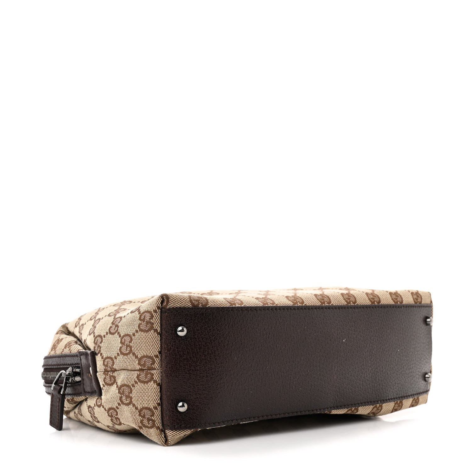 Gucci Monogram Small Boston Dark Brown 4 of 13