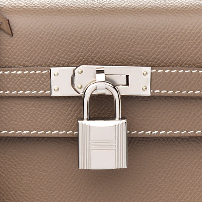 Hermes Epsom Kelly Sellier 25 Etoupe 8 of 11