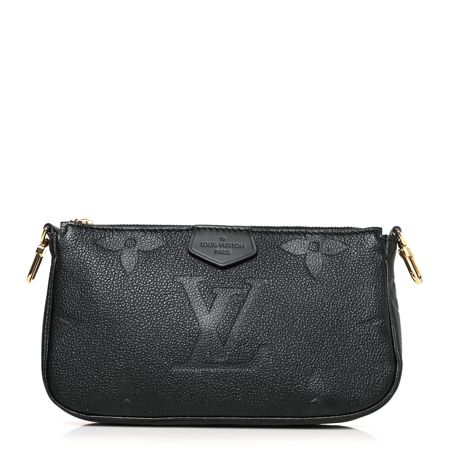 Louis Vuitton Empreinte Monogram Giant Multi Pochette Accessories Mini Pochette Black 1 of 9