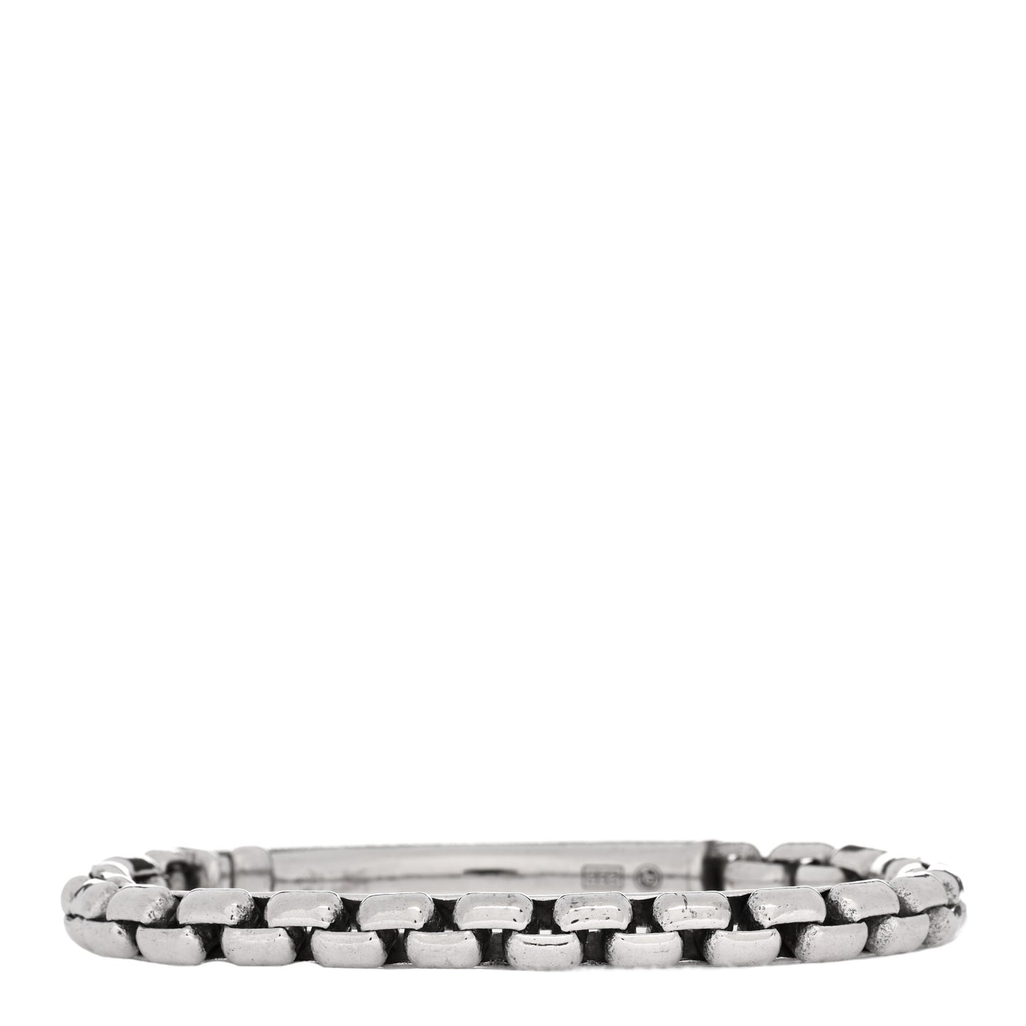 Sterling Silver Diamond Pave ID Bar Bracelet