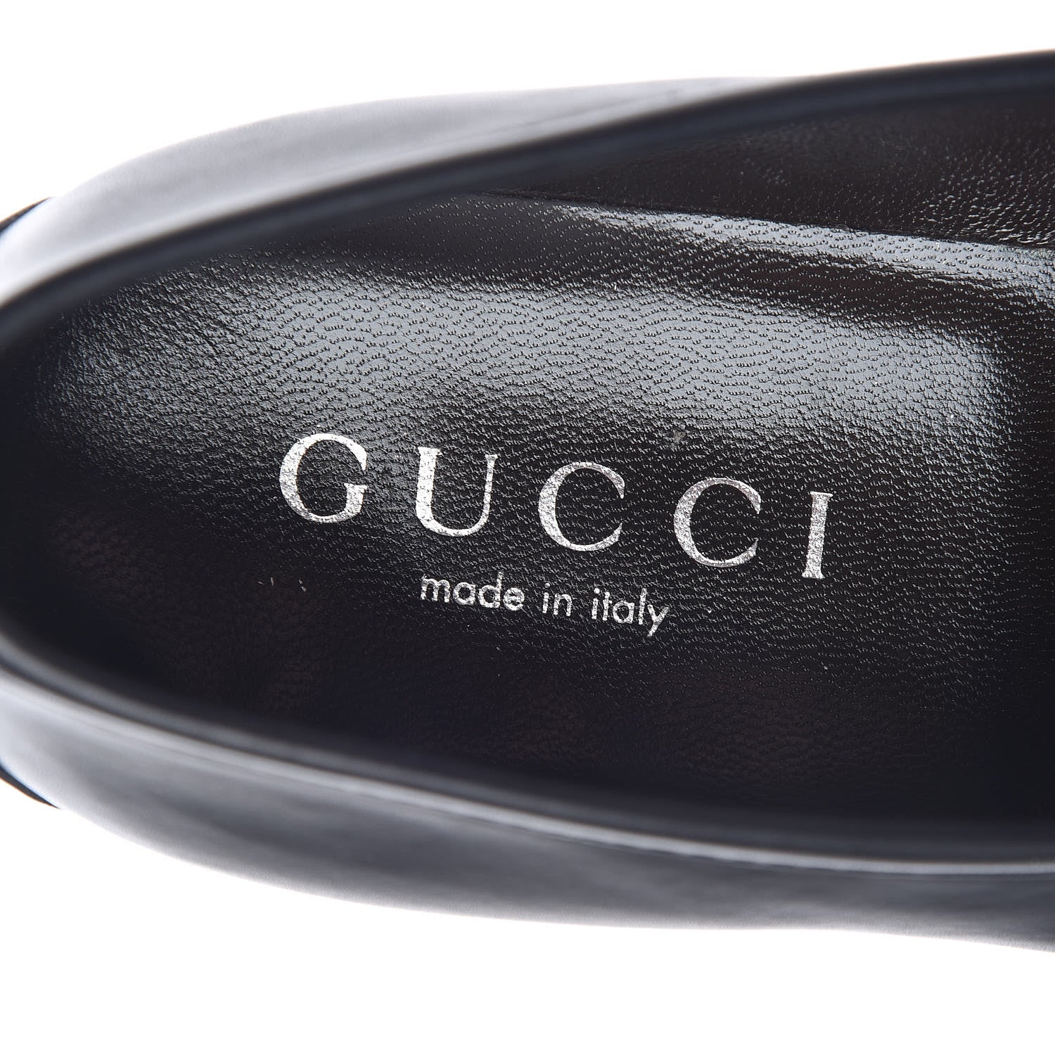 Gucci Calfskin Mens 1953 Horsebit Loafers 12.5 Black 8 of 12