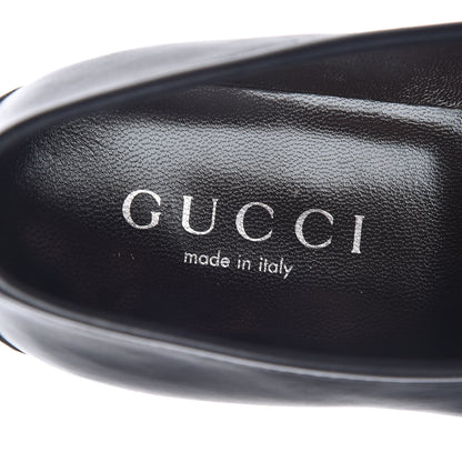 Gucci Calfskin Mens 1953 Horsebit Loafers 12.5 Black 8 of 12