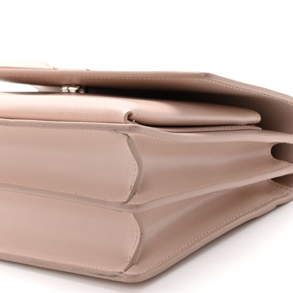 Saint Laurent Calfskin Medium Monogram Sunset Marble Pink 9 of 10