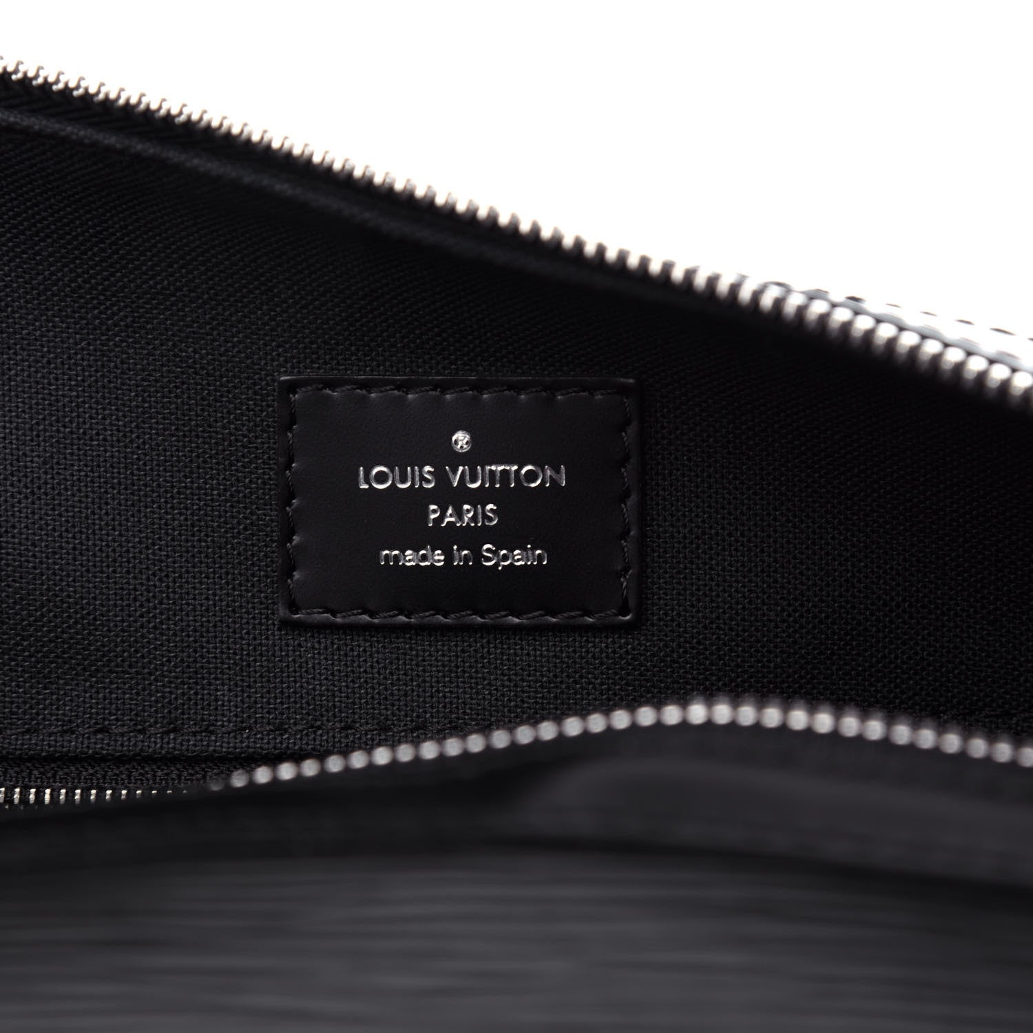 Louis Vuitton Epi Sac De Ville Bourget Black 5 of 11