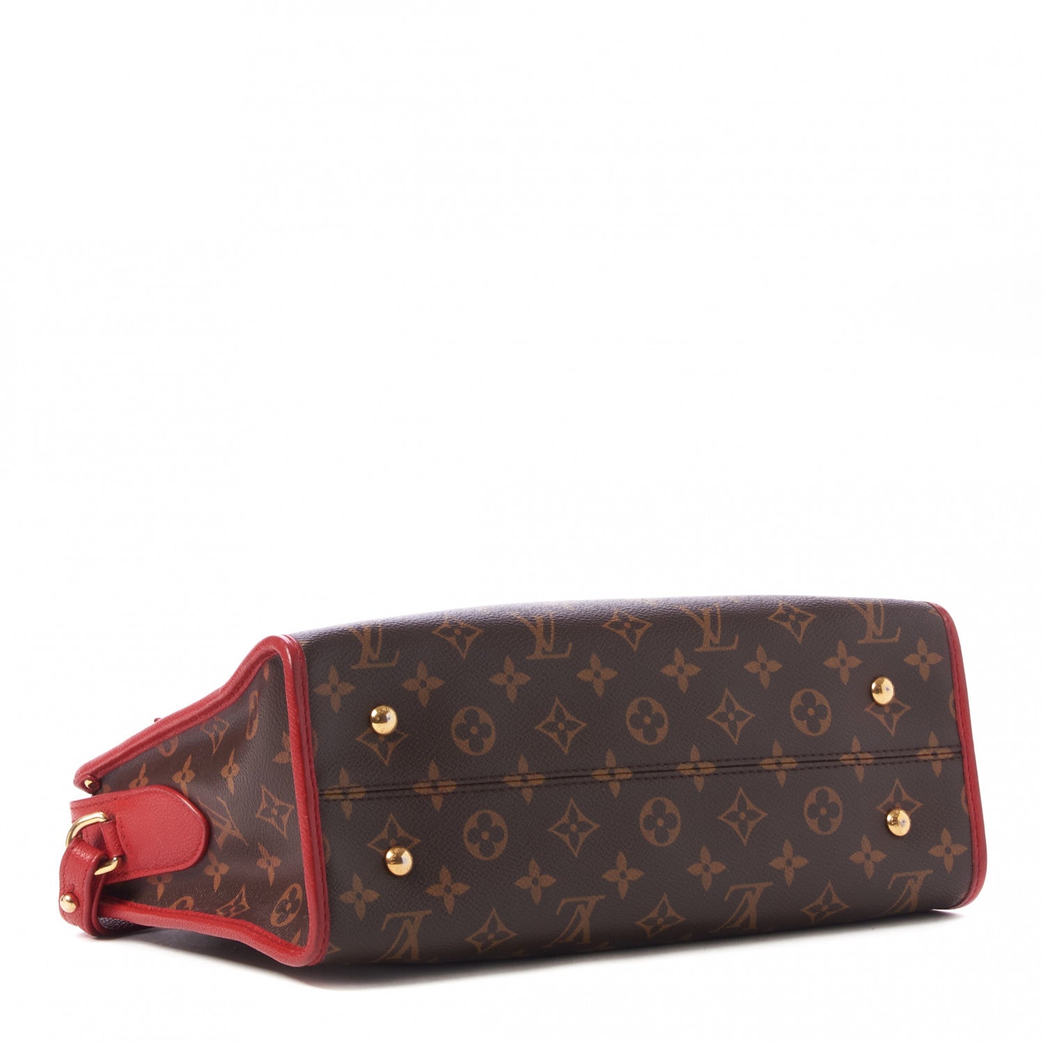 Louis Vuitton Monogram Popincourt PM Red 4 of 8
