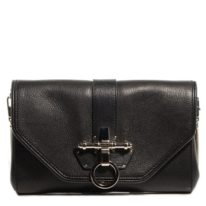 Givenchy Grained Calfskin Obsedia Clutch Black 1 of 8
