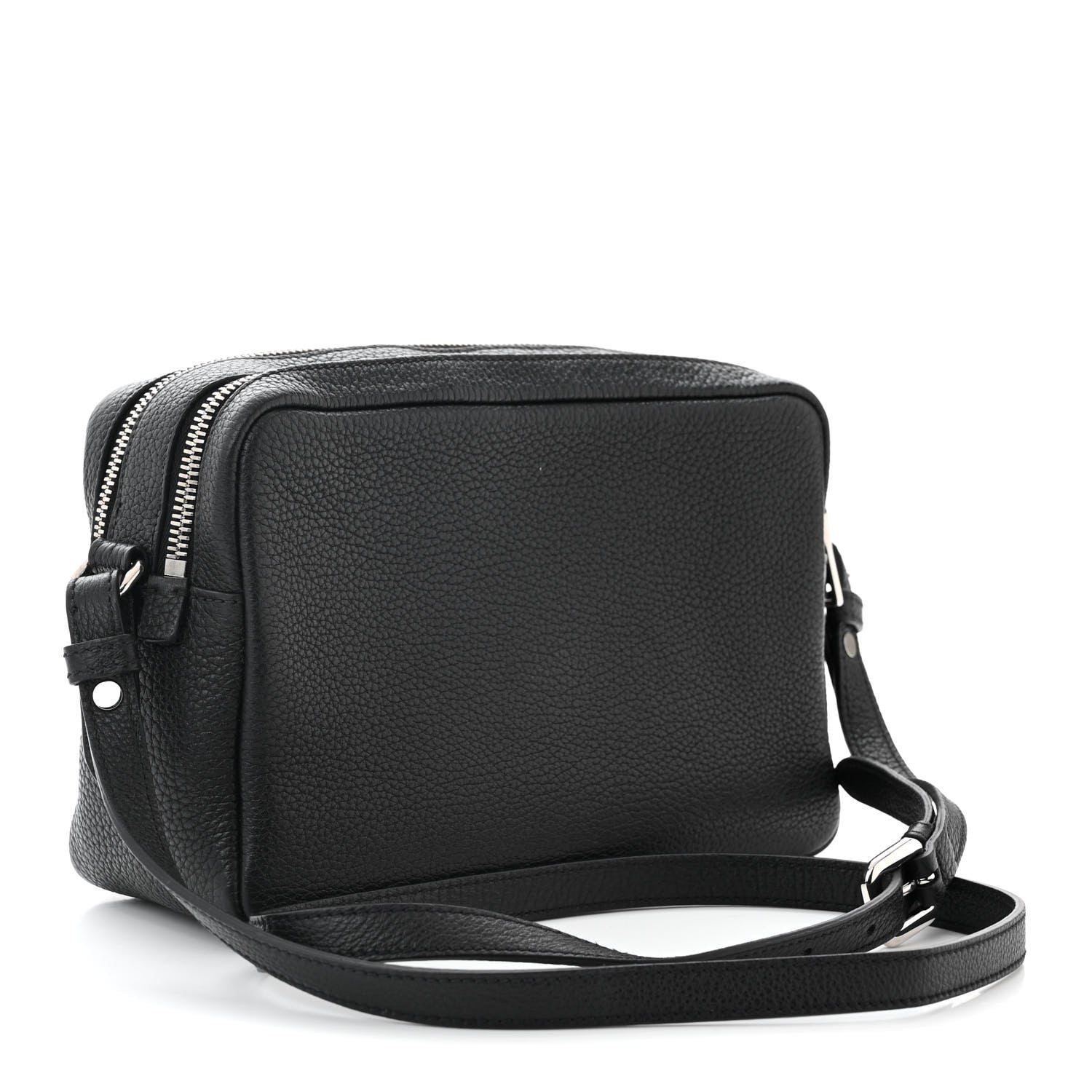 Prada Vitello Daino Soft Camera Crossbody Black 3 of 11